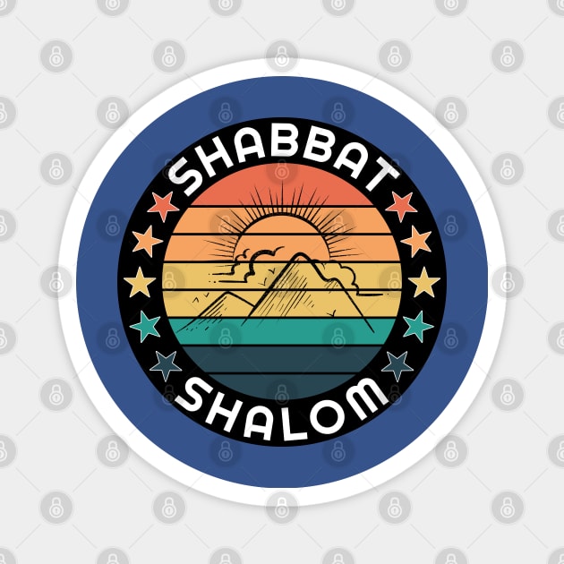 Shabbat Shalom Magnet by DPattonPD